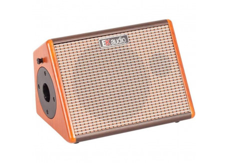 AMPLIFICADOR EK AUDIO AG26A GUITARRA ACUSTICA Y MICRO BATERIA RECARGABLE 25 WTS