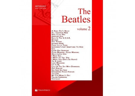 THE BEATLES ANTOLOGIA VOL 2  PIANO GUITARRA VOCAL