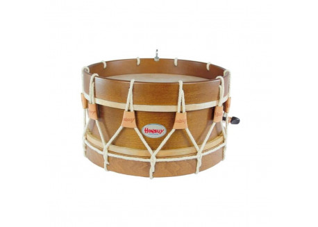 TAMBOR TAMBORA GOMERO-A 30 X 19 CM PARCHE PIEL MADERA ABEDUL 10 TENSOR  26100