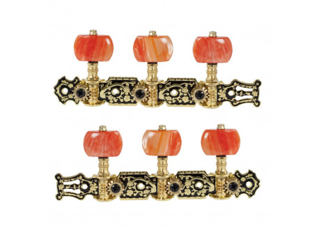 CLAVIJERO GUITARRA CLASICA ORTO 020HV2P ORO ASPIRINA NARANJA 8348 099