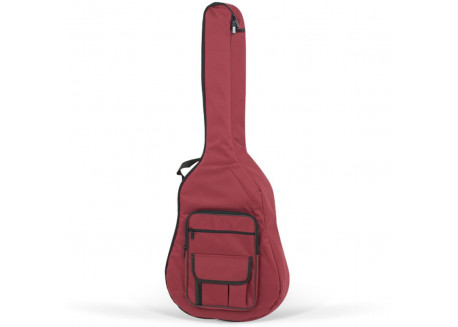 FUNDA GUITARRA ORTOLA CADETE MOD 32 B ROJA MOCHILA  0453 005