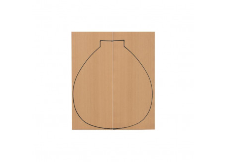 TAPA BANDURRIA CEDRO CANADA 400 X 160 X 4 MM