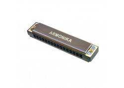 ARMONICA ARMONIKA 32 VOCES CROMADA 1632 PT