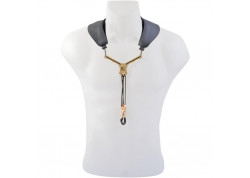 COLGANTE SAXO BG S70 YM SH YOKE ZEN CUERO ANCHO AL CUELLO