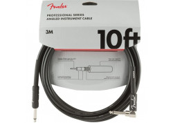 CABLE GUITARRA JACK JACK FENDER 3 MTS CODO CONECTOR GOMA