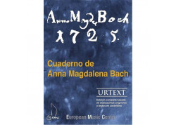 BACH ALBUM PARA ANA MAGDALENA 45 PIEZAS URTEXT