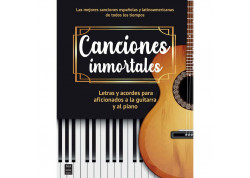 ALBUM CANCIONES INMORTALES PIANO GUITARRA LETRAS Y ACORDES