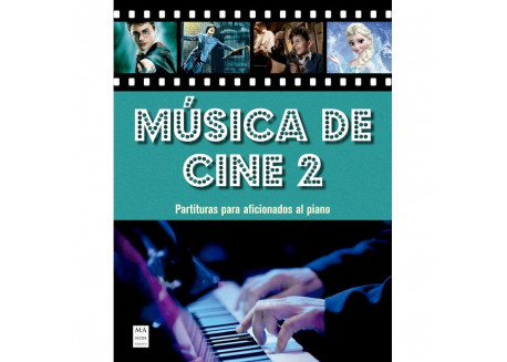 ALBUM MUSICA DE CINE VOL 2 44 TEMAS DE PELICULAS FACILES PARA PIANO
