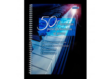 ALBUM 50 PARTITURAS VOL 3 AFICIONADOS AL PIANO