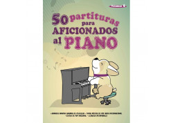 ALBUM 50 PARTITURAS VOL 6 AFICIONADOS AL PIANO