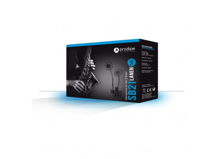 MICRO PRODIPE SB21 SAXO PERCUSION FLEXIBLE PINZA GOMA AISLADO