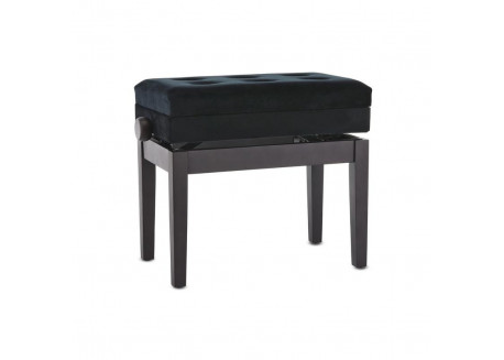 BANQUETA PIANO GEWA CAJON ABATIBLE REGULABLE PALISANDRO MATE 130.540
