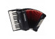 ACORDEON HOHNER 48 BAJOS BRAVO II NEGRO CON FUNDA MOCHILA A 16521